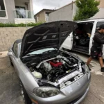 Engine detail top and bottom